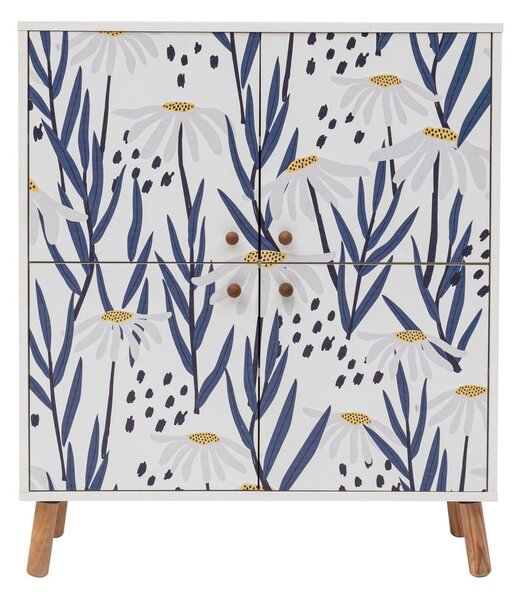 Bela omarica 95x111 cm Multilux – Kalune Design