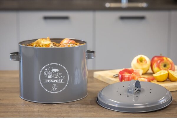 Siv koš za biološke odpadke 6,3 l Secret Du Potager – Esschert Design