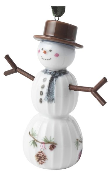 Keramičen okrasek za jelko Hammershøi Snowman – Kähler Design