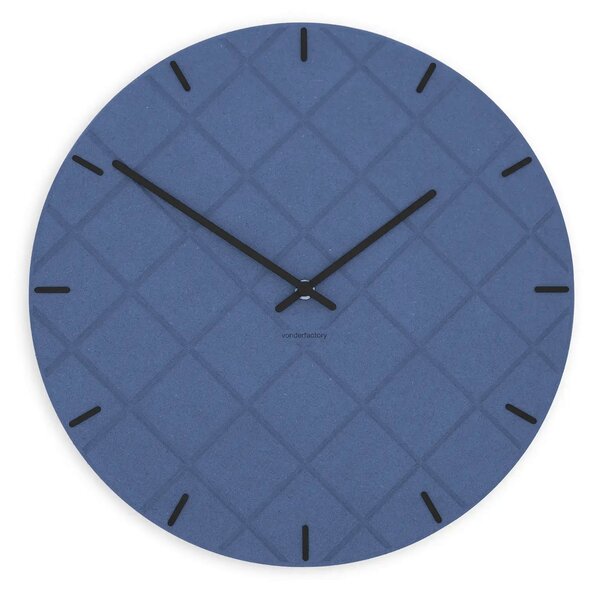 Stenska ura Luxhora Mosaida Dark Blue 11 barv kazalcev