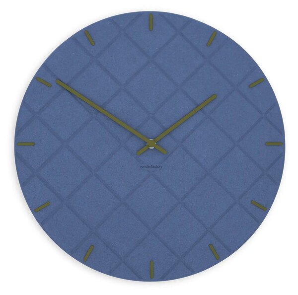 Stenska ura Luxhora Mosaida Dark Blue 11 barv kazalcev