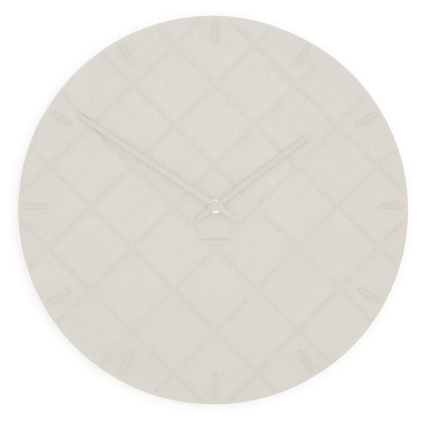 Stenska ura Luxhora Mosaida White 11 barv kazalcev