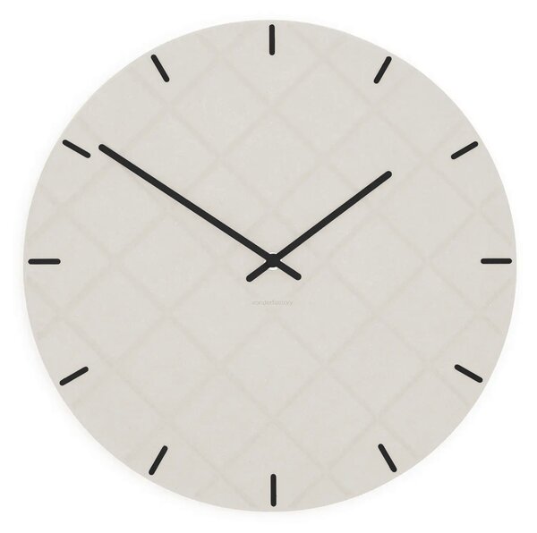 Stenska ura Luxhora Mosaida White 11 barv kazalcev