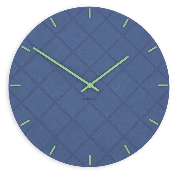 Stenska ura Luxhora Mosaida Dark Blue 11 barv kazalcev