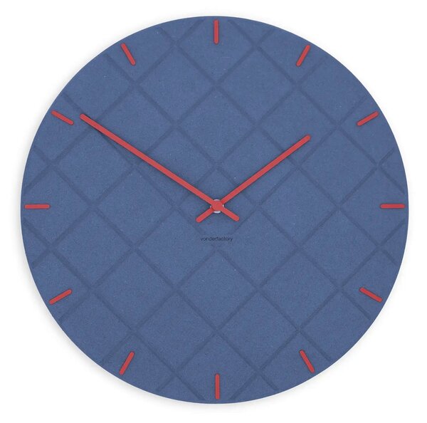 Stenska ura Luxhora Mosaida Dark Blue 11 barv kazalcev