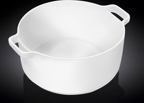 Posoda za Peko z Ročaji, 220ml, Porcelan, 120x100x50mm