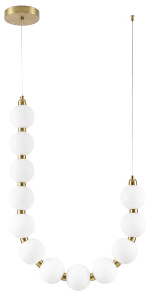 LED viseča stropna svetilka LHJ119-CP krtačeno zlato
