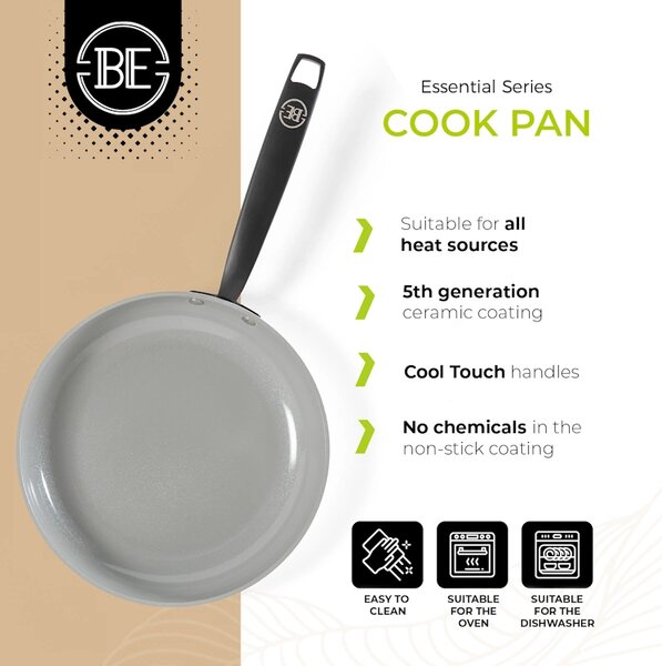 BE Living Ponev Essential Black 20 cm