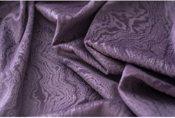 Zatemnitvena zavesa DUNES VELVET 140x250 cm, vijolična Za obesiti: Kovinski obročki