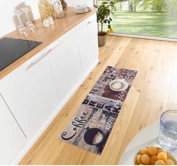 Rjava preproga 50x150 cm Enjoy Coffee Break - Hanse Home