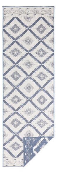 Modro-krem zunanja preproga NORTHRUGS Malibu, 350 x 80 cm