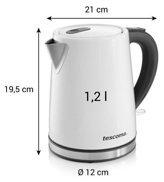 Bel grelnik vode 1.2 l GrandChef – Tescoma