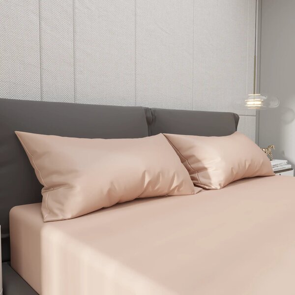 Prevleke za vzglavnik Ergorest Cotton Satin™ 50 x 70 cm – peščeno rožnata 2x