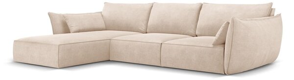 Bež kotni kavč (levi kot) Vanda - Mazzini Sofas