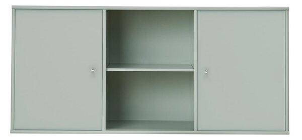 Svetlo zelena nizka stenska komoda 133x61 cm Mistral – Hammel Furniture