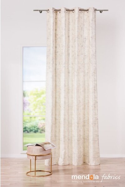 Kremno bela zavesa 140x260 cm Lhasa – Mendola Fabrics