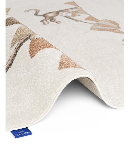 Kremno bela otroška preproga 160x230 cm Roar like a Lion Rainbow Party – Villeroy&Boch