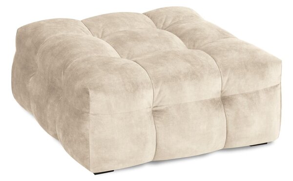 Bež žameten puf Windsor & Co Sofas Vesta