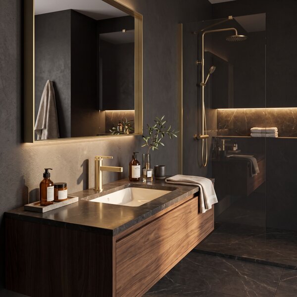 Kopalniški mešalnik Rea Grace Brush Gold