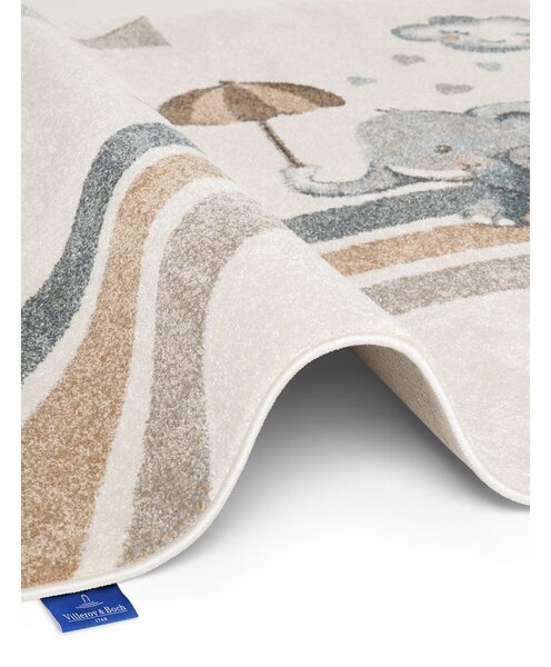 Kremno bela otroška preproga 120x170 cm Walk like an Elephant Rainy Party – Villeroy&Boch