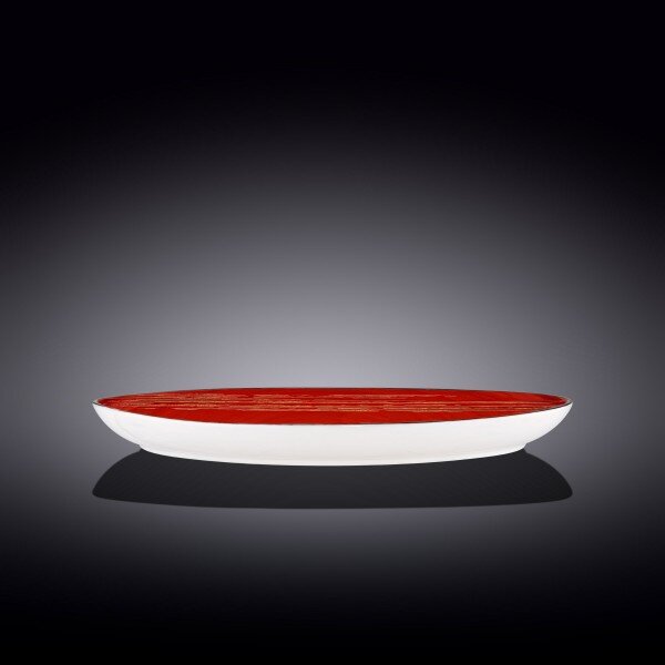 Servirni Krožnik, Scratch, Porcelan, 330x245mm