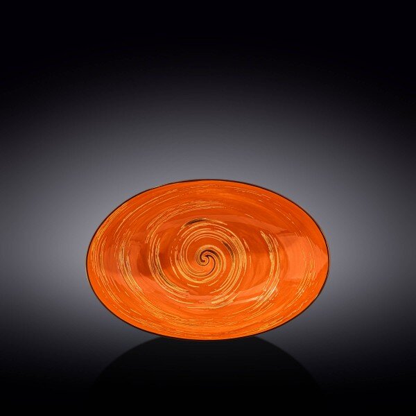 Ovalna Skleda, Spiral, Porcelan, 250x165x60mm