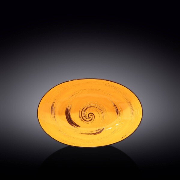 Ovalna Skleda, Spiral, Porcelan, 250x165x60mm