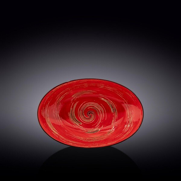 Ovalna Skleda, Spiral, Porcelan, 250x165x60mm