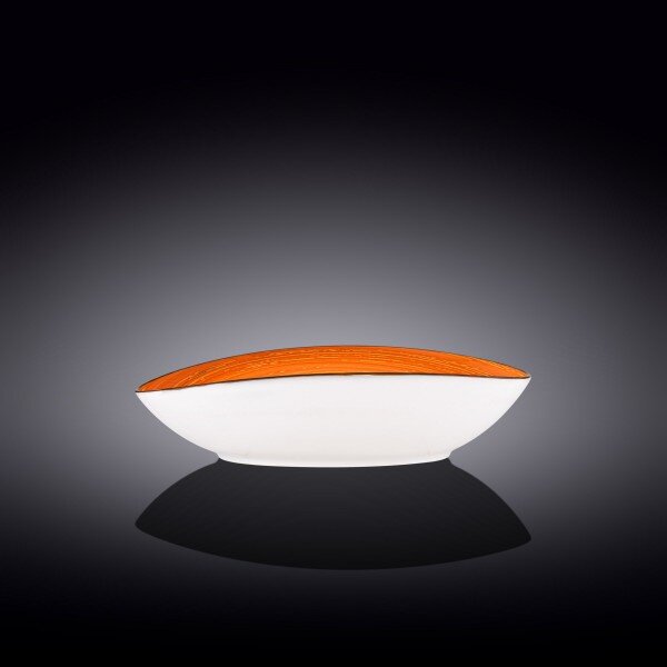 Ovalna Skleda, Spiral, Porcelan, 250x165x60mm