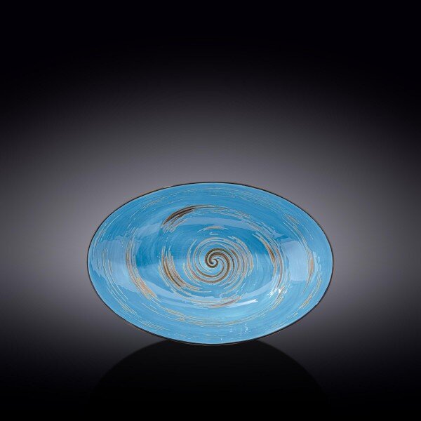 Ovalna Skleda, Spiral, Porcelan, 250x165x60mm