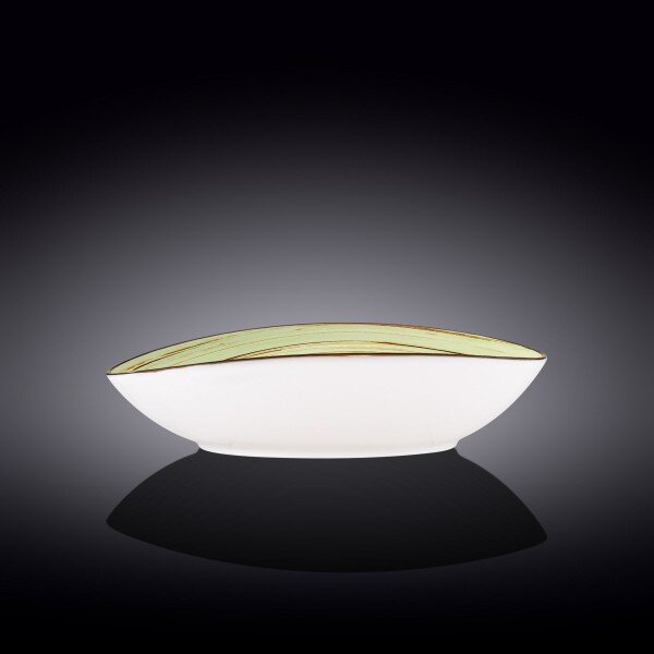Ovalna Skleda, Spiral, Porcelan, 300x195x70mm