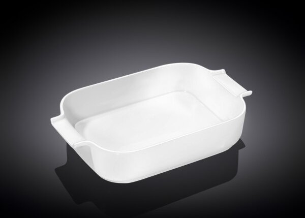 Posoda za Peko z Ročaji, Porcelan, 860ml, 230x145x50mm