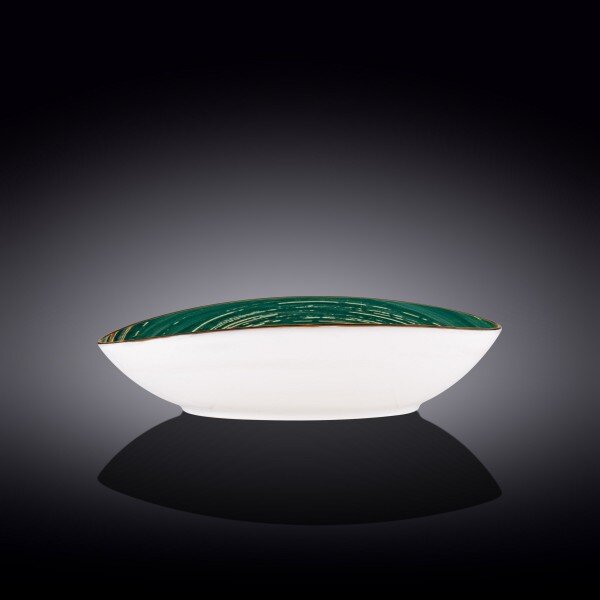 Ovalna Skleda, Spiral, Porcelan, 300x195x70mm