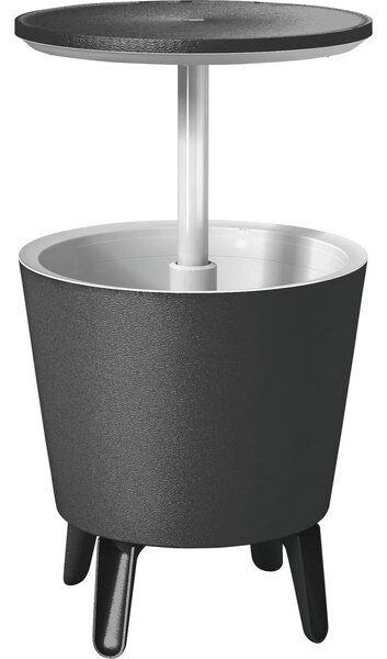 Plastična okrogla vrtna miza s prostorom za led ø 49,5 cm Cool – Keter