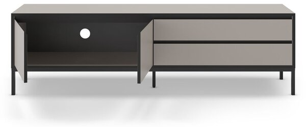 Siva/bež TV omarica 180x55 cm Lorenza – Marckeric