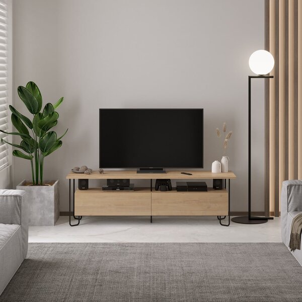 TV omarica v hrastovem dekorju 150x45 cm Dilly – Marckeric