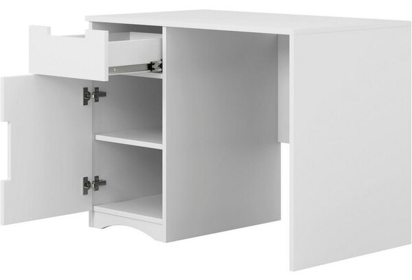 MID.YOU Mladinska Pisalna Miza Classic, Bela, 100x60cm