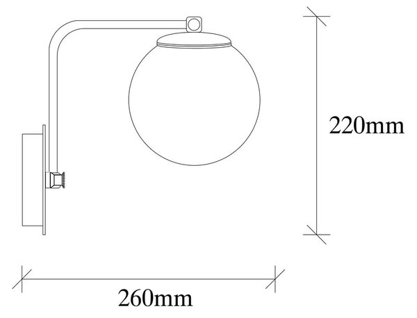 Stenska svetilka v zlati barvi ø 15 cm Daisy – Opviq lights