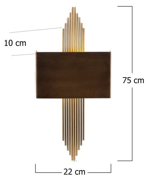 Stenska svetilka v zlati barvi – Opviq lights