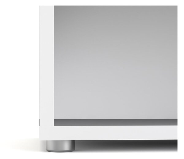 Bela modularna knjižna polica 89x222 cm Prima – Tvilum