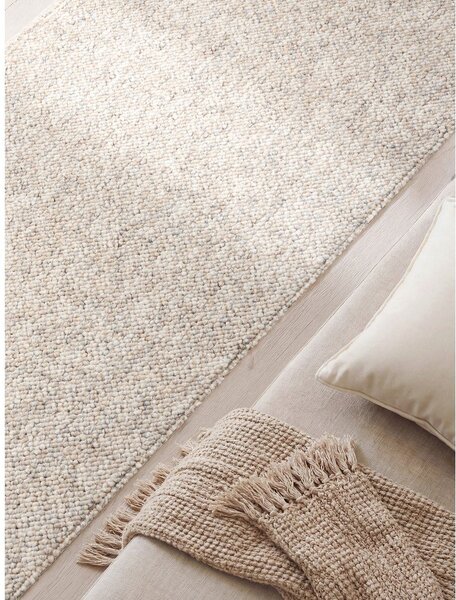 Siv/kremno bel pralen tekač 80x240 cm Rocco Dark Cream – Elle Decoration