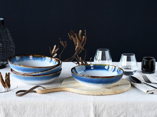 Creatable Set Posod Cascade Blue, 4-Delni