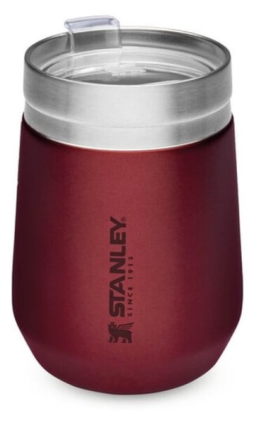 Bordo rdeč termo lonček 290 ml – Stanley