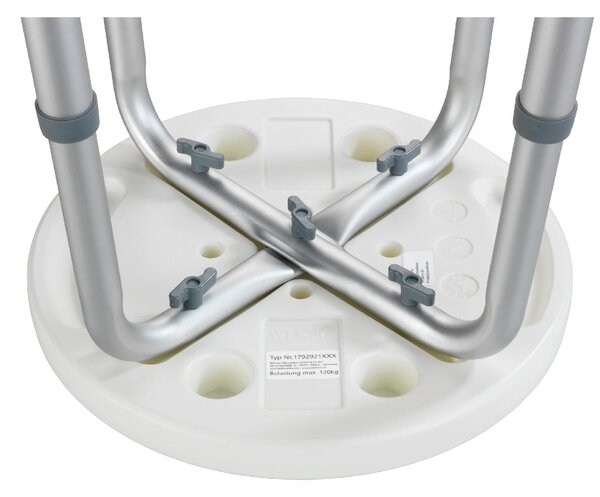 Stolček za prho Wenko Bath/Shower Stool , 45 x 45 cm