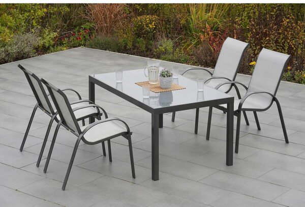 Gardenson Vrtni Stol Amalfi, 2 Kos, Rjava