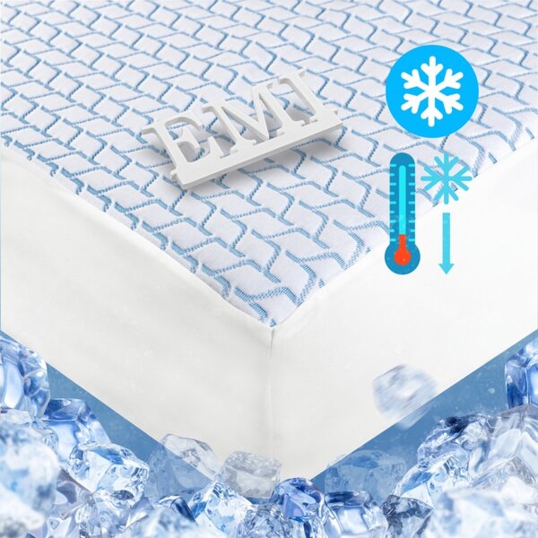 Hladilna rjuha IceFresh Comfort z elastičnim trakom po obodu EMI, Ponjava 90x200