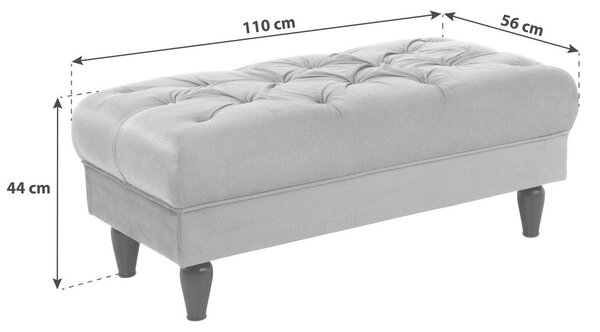 TABURE, tekstil temno modra