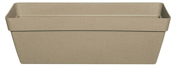 Korito za rastline Melrose Esprit (Zunanje dimenzije (Do x Š x V): 50 x 20 x 20 cm, Plastika, Rjava)