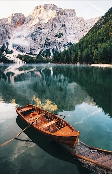 Fototapeta za vrata MOUTAIN LAKE 86x200 cm