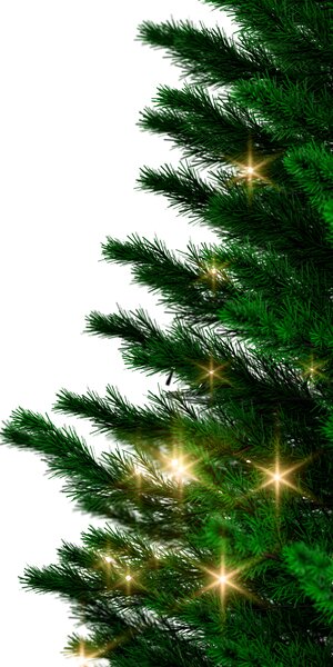 Umetno božično drevo RUDOLPH s lučkami, 150cm, zeleno Casaria